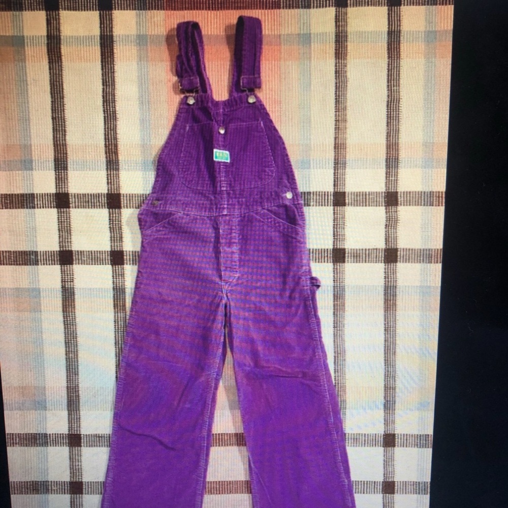 Vintage Eli Corduroy Overalls